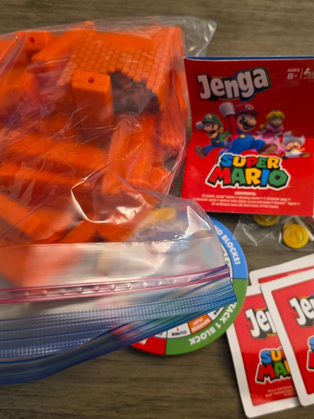 Super Mario Jenga Game